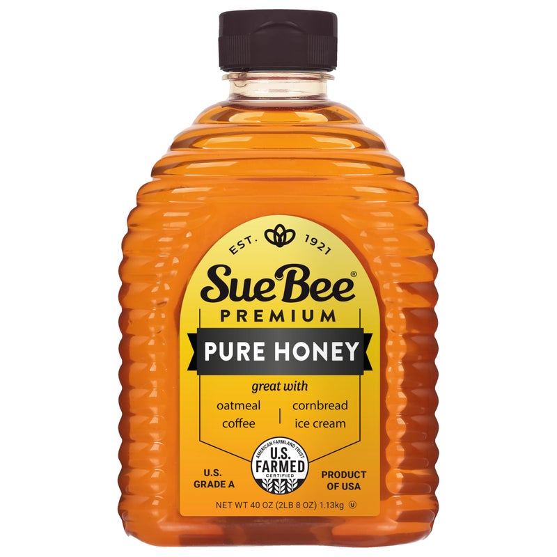 Sue Bee Pure Premium Honey From USA Beekeepers, 40 oz - Image 1